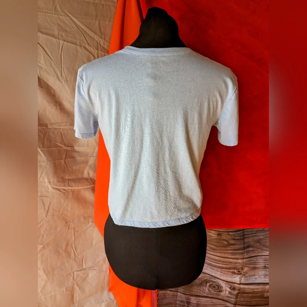 AC⚡DC Floral Top - Picture 3 of 9